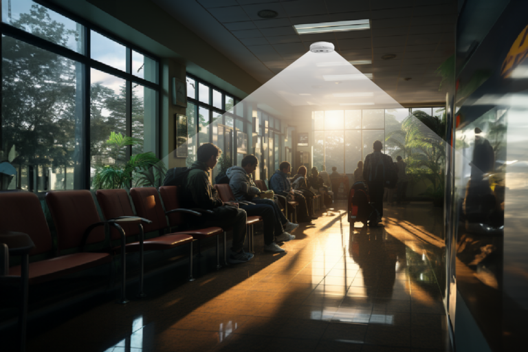 People counting in helathcare