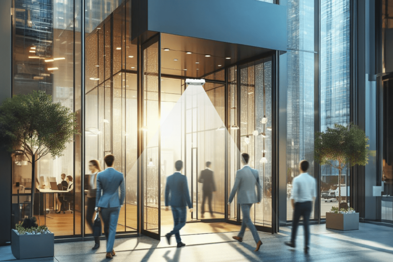 People counting in smart buildings