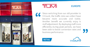 Tumi V-Count client