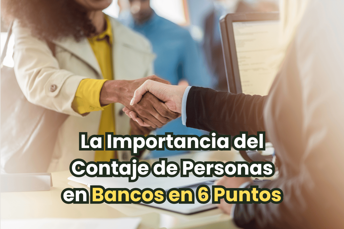 conteo de personas para los bancos